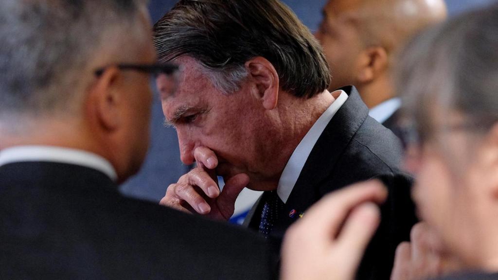 El expresidente brasileño Jair Bolsonaro el pasado 10 de junio durante el juicio en el Tribunal Supremo por el intento de golpe de Estado.
