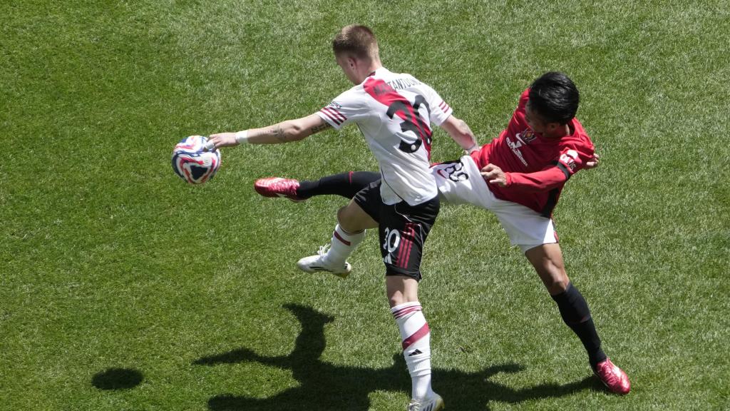 Mastantuono, durante el partido contra Urawa.