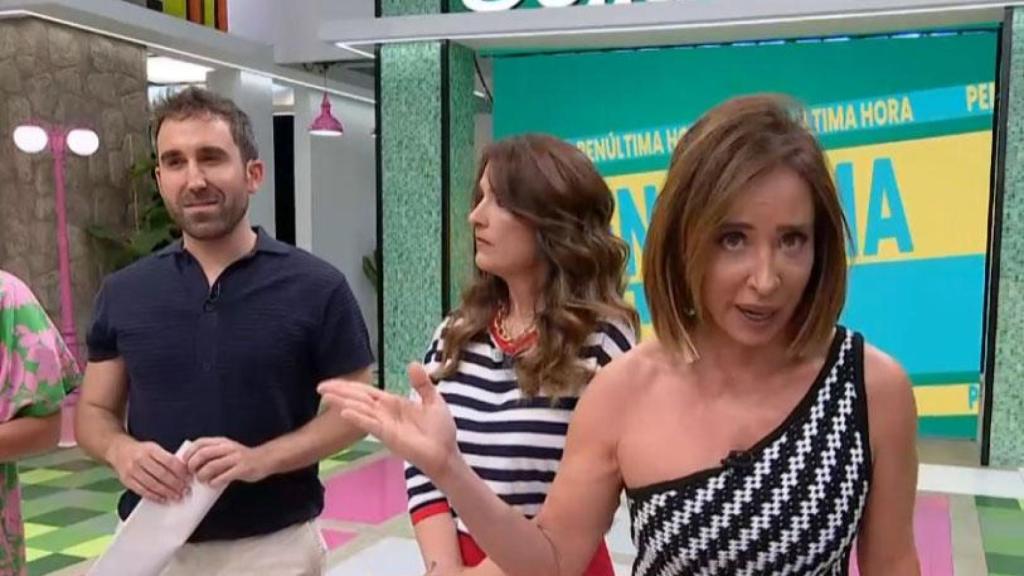 María Patiño en 'La familia de la tele'.