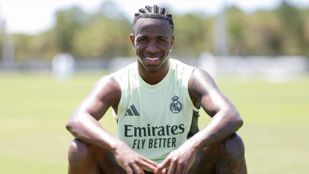 Vinicius, con el Real Madrid