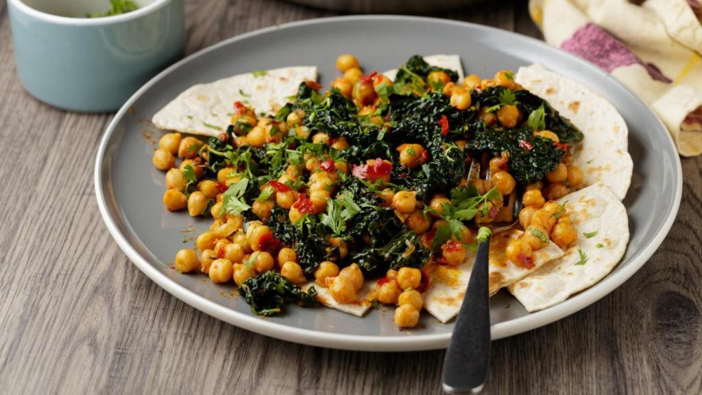 Una idea de cena sencilla y sana.