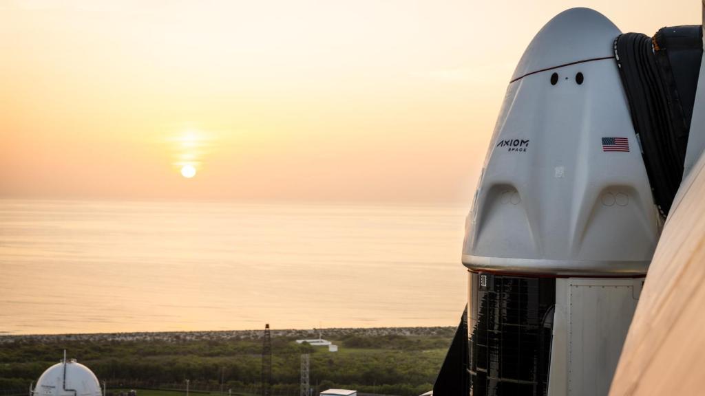 Cohete Falcon 9 para Ax-4