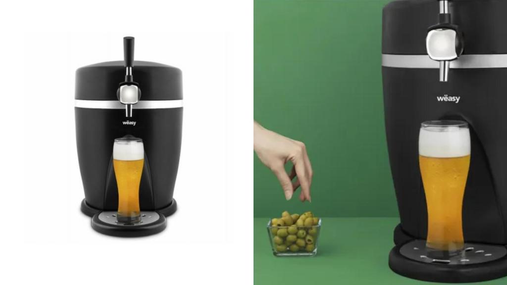 El tirador de cerveza Weasy que vende Leroy Merlin.