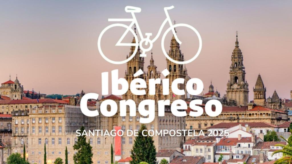 Santiago de Compostela acogerá el 21º Congreso Ibérico de la Bicicleta y la Ciudad.