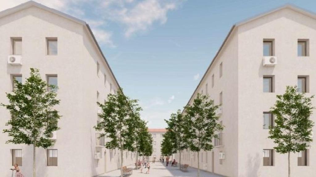 Proyecto de rehabilitación de viviendas en Los Pajaritos.