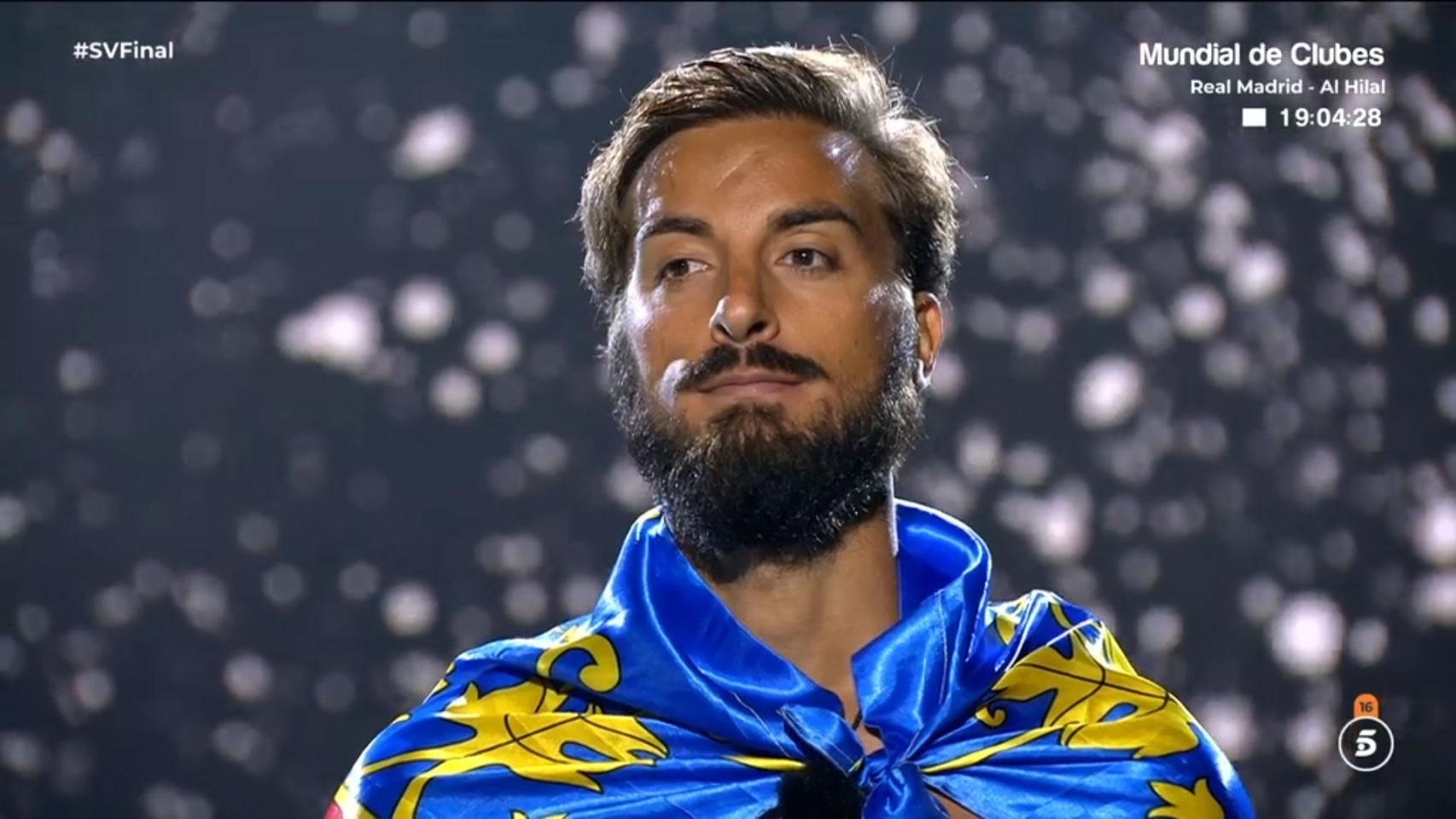 Borja González en la final de 'Supervivientes'.