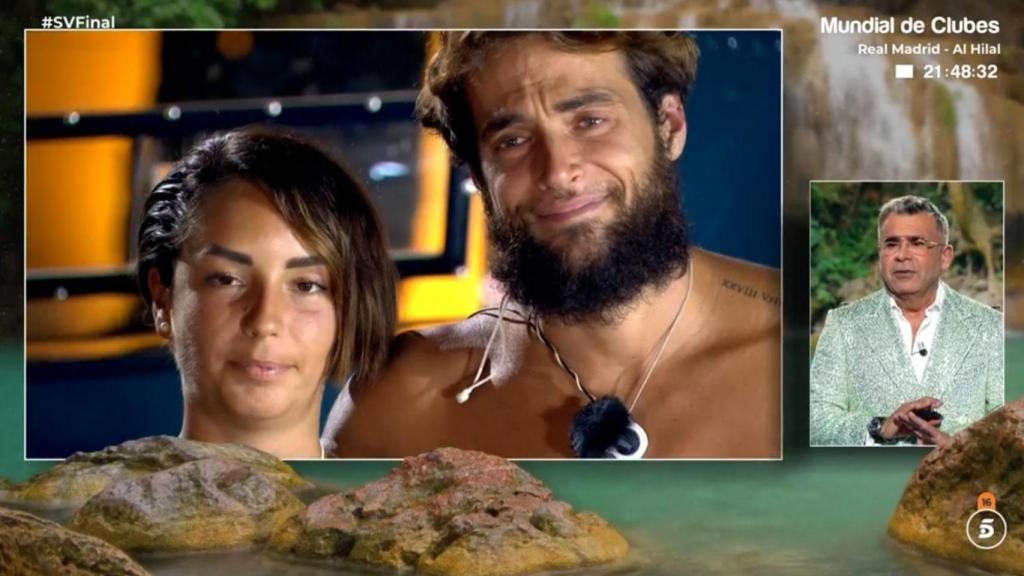 Anita y Montoya, en el primer duelo de la noche.