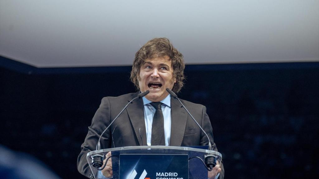 Javier Milei el pasado 8 de junio en Madrid.