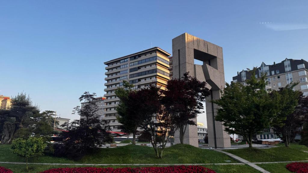Plaza América, en Vigo, a 18 de junio de 2025