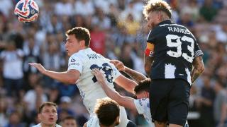 Sergio Ramos marca de cabeza contra el Inter de Milán en el Mundial de Clubes