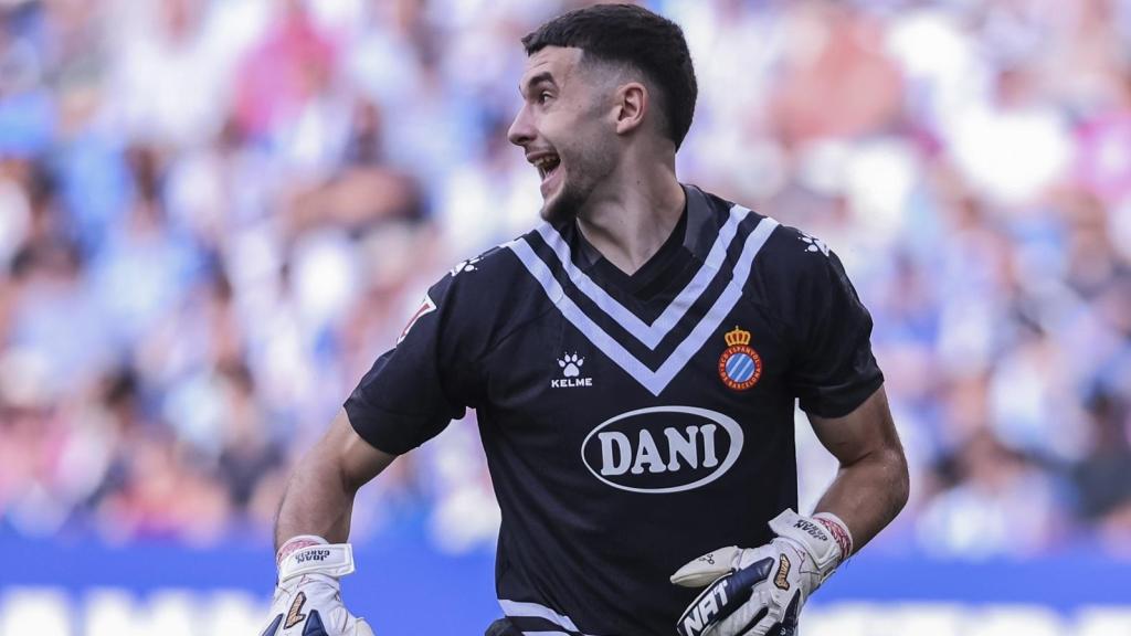 Joan García, con el Espanyol