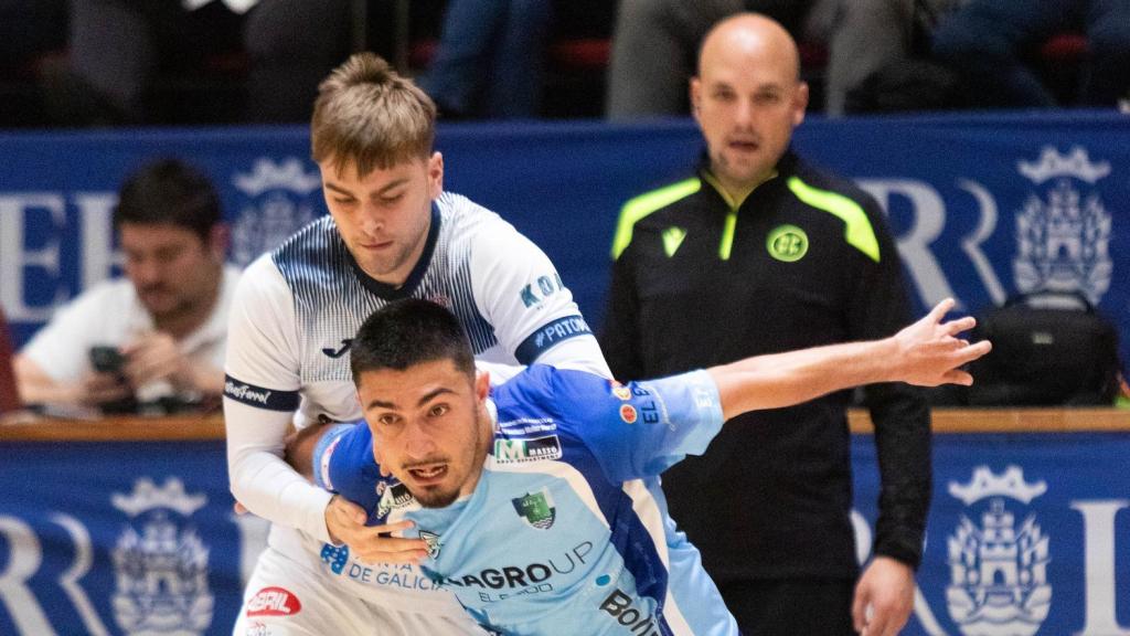 Lukas, en un partido ante El Ejido.