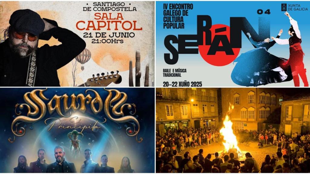 Todos los planes que no te puedes perder este fin de semana en Santiago de Compostela