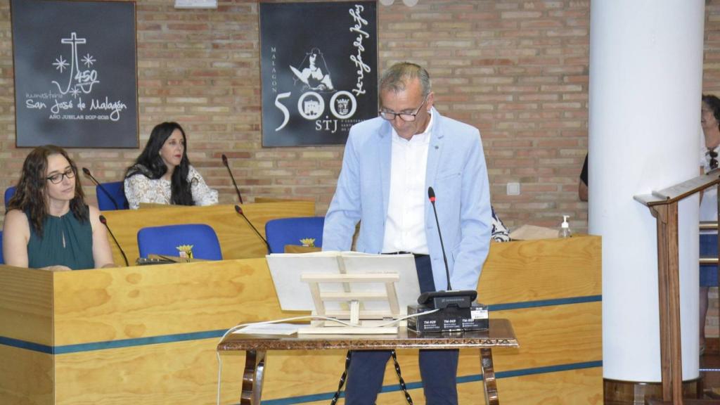 Jesús Domínguez, el concejal que ha pasado al grupo de no adscritos en una imagen de Europa Press.