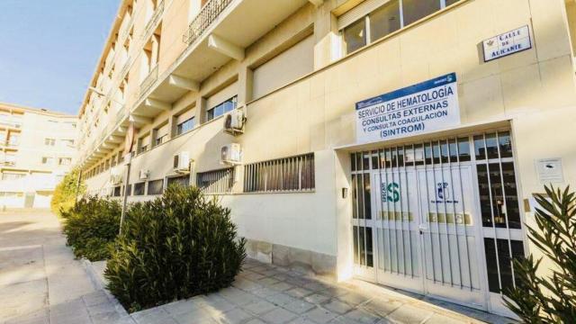 Edificio de la Escuela de Enfermería en Palomarejos