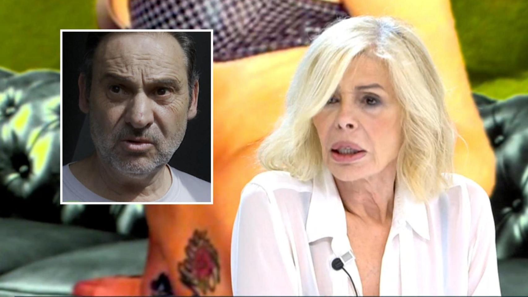 José Luis Ábalos en el registro de su casa en Valencia y Bibiana Fernández en 'El programa de Ana Rosa'.