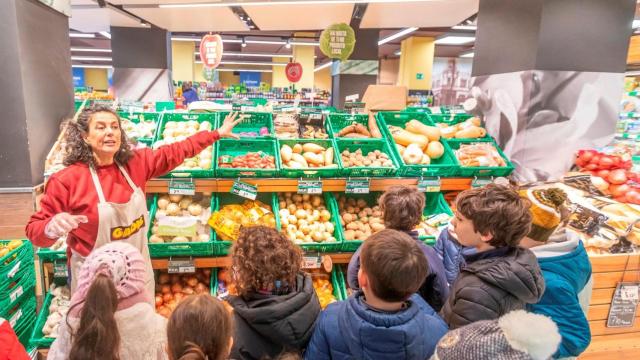 El programa alimentos de Gadis enseñando a los más pequeños