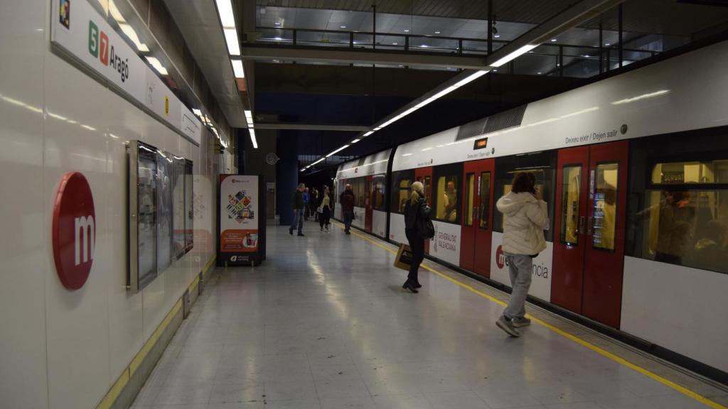 Estació de Aragó. GVA