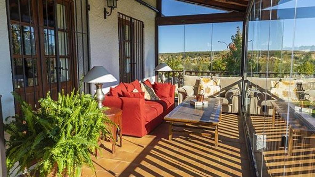 Terraza de invierno del Casón de la Pinilla