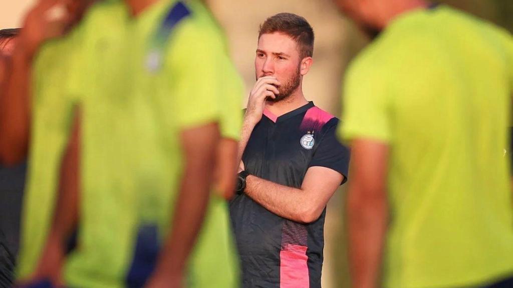 Andoni Sesma, durante su etapa en el Esteghlal.