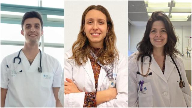 Luis Rodríguez, Mercedes Rodríguez y Marisabel Torres