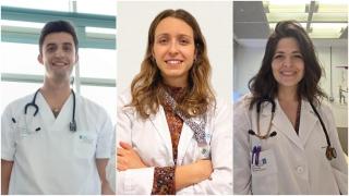 Luis Rodríguez, Mercedes Rodríguez y Marisabel Torres