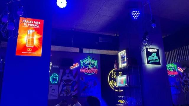 Interior del local Jarana, ubicado en la calle María Lostal de Zaragoza.