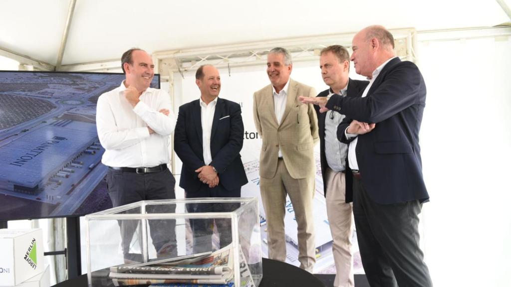 EIGO Construcciones y Panattoni Iberia celebran la colocación de la primera piedra del proyecto 'llave en mano' de más de 20.000 m² para Leroy Merlin en Antequera
