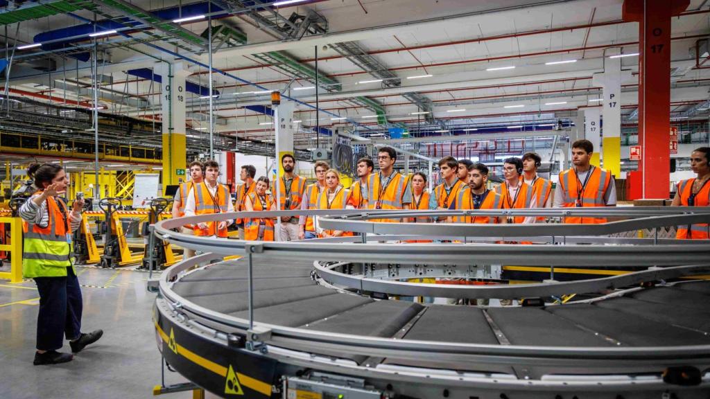 Una de las visitas guiadas organizadas por Amazon.