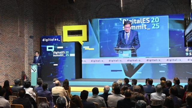 Óscar López, ministro para la Transformación Digital y de Función Pública, en la clausura del primer día de DigitalES Summit 2025.