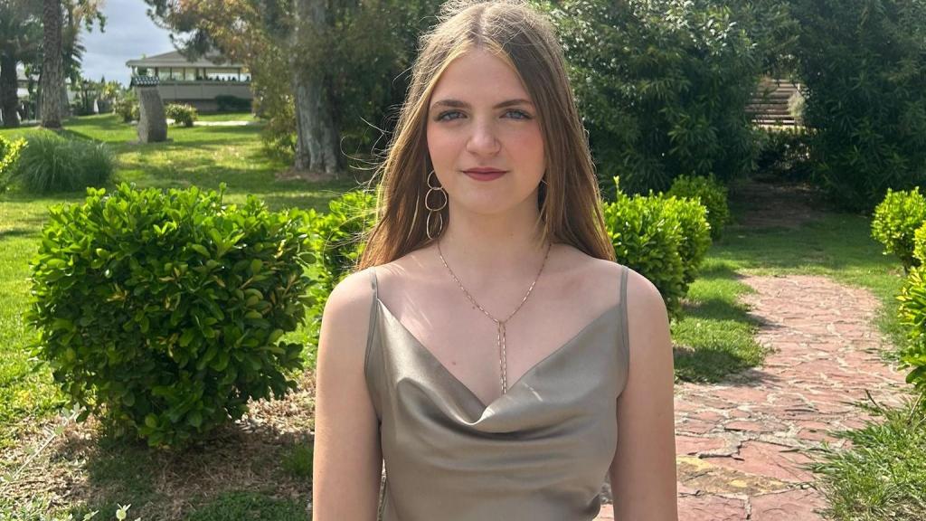 María Martino, la mejor estudiante de la PAU 2025 en Valencia. Cedida