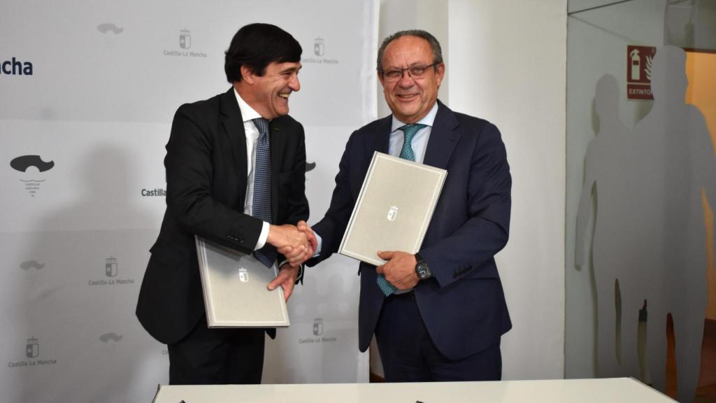 Acto de incorporación de Fujifilm al CRID. Foto: JCCM.