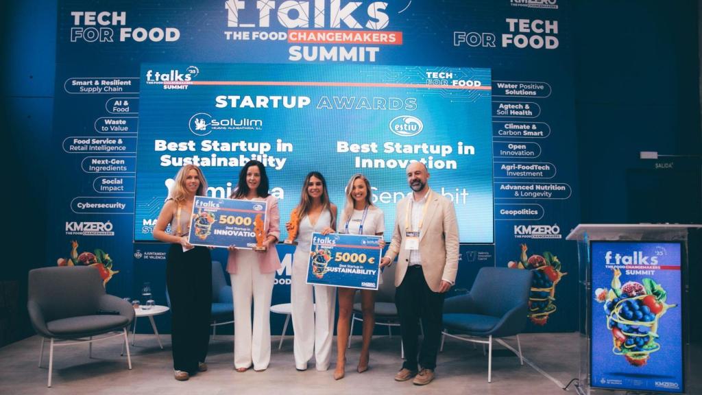 Ganadores de ftalks Startups Awards 2025.