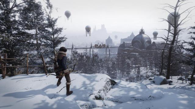 Un momento del videojuego 'Lies of P: Overture'