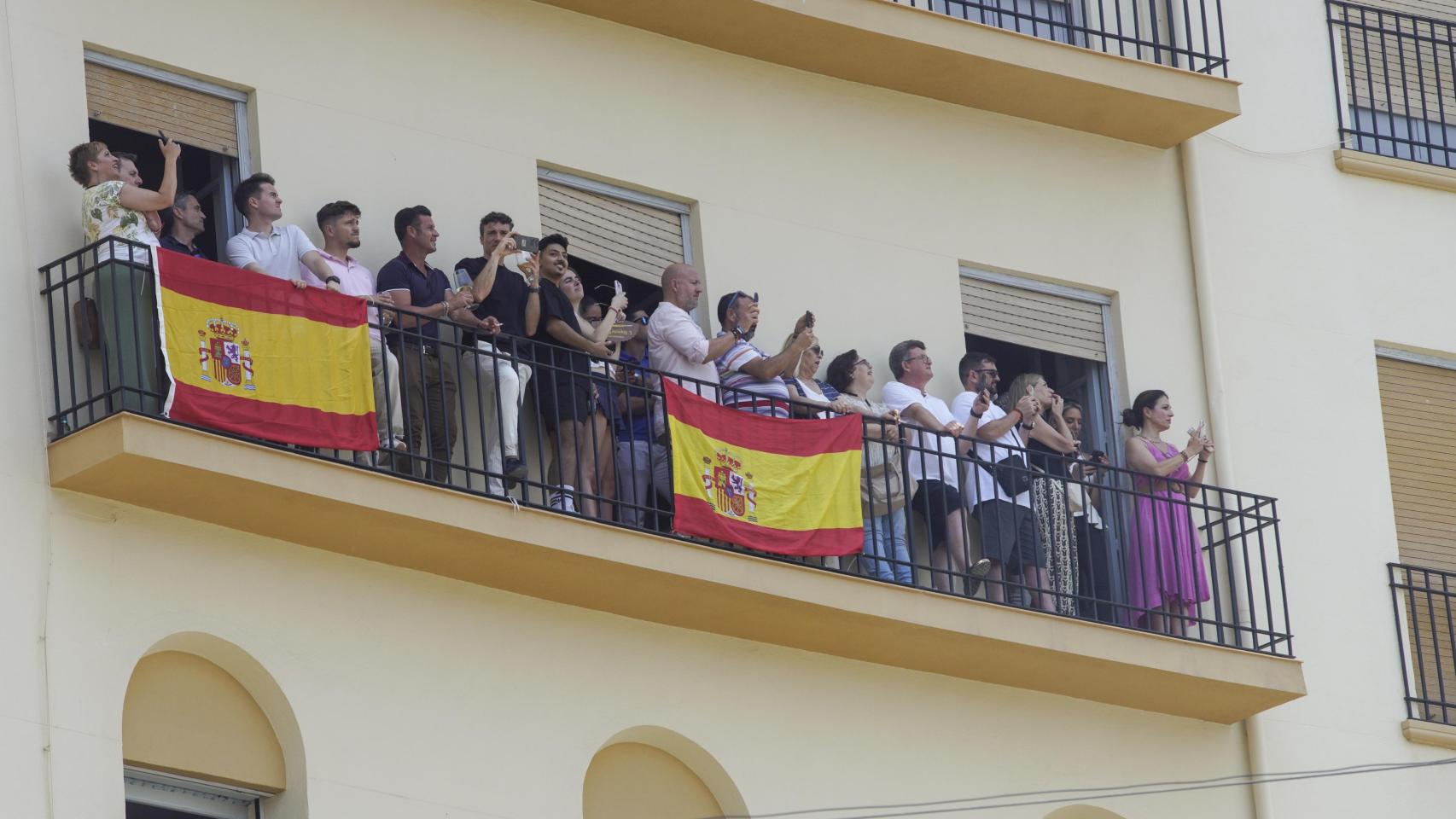 I Sesión del Concurso de Mascletás de las Hogueras de Alicante en Luceros