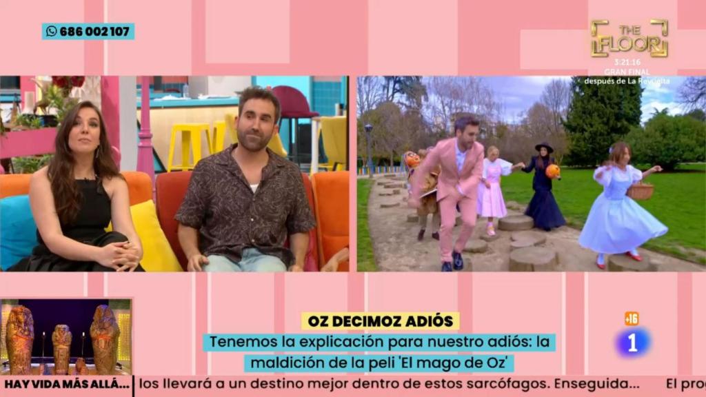 Imagen del último programa de 'La familia de la tele'.