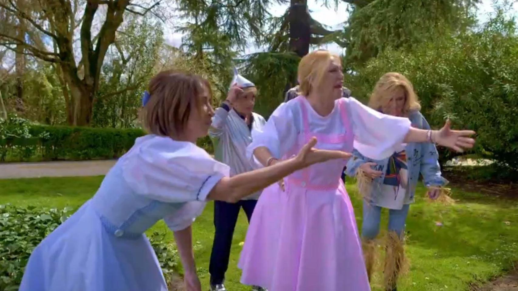 Imagen de la primera promo de ‘La familia de la tele’ basada en 'El mago de Oz'.