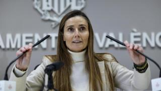 Cecilia Herrero durante una rueda de prensa. EFE/Biel Aliño