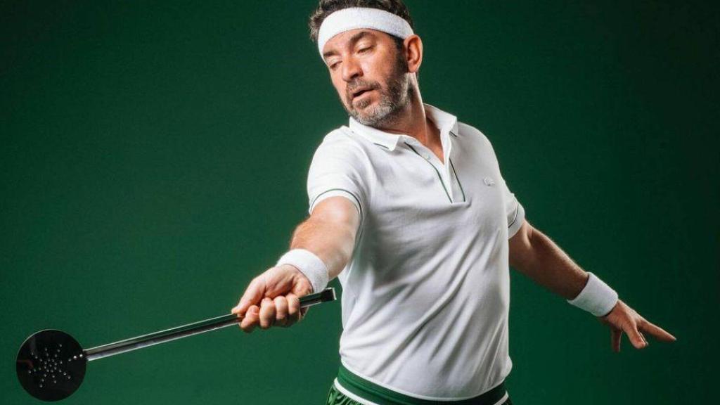 Arturo Valls, tenis y paella.