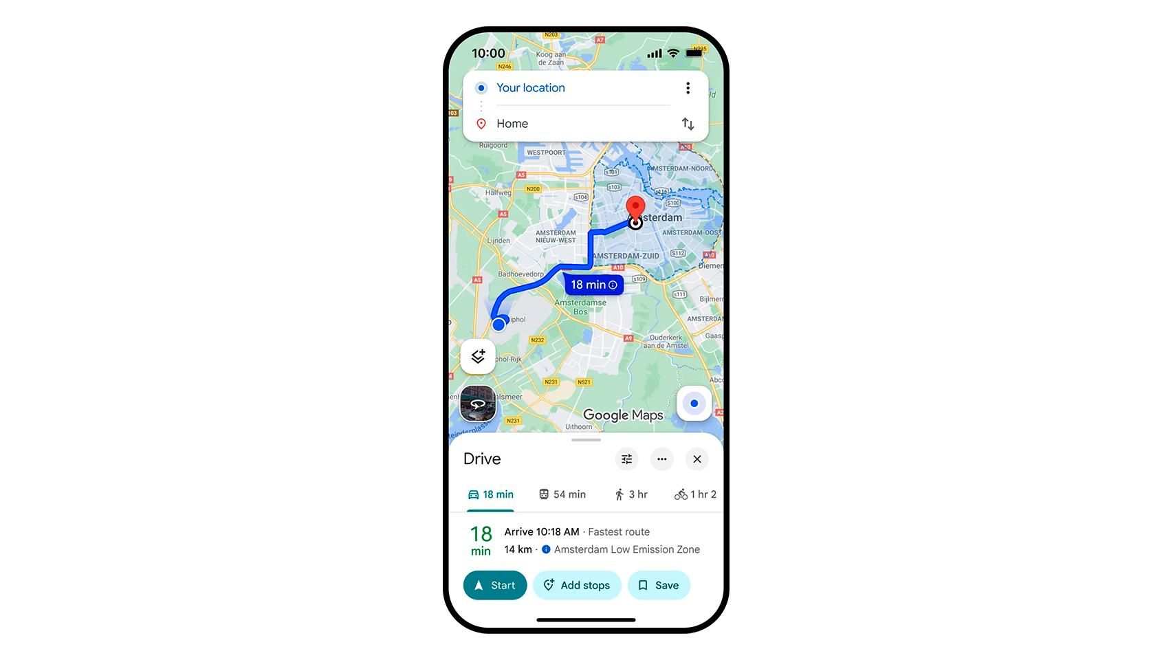 Google Maps estrena en España el ahorro de combustible, amplía el mapa ...