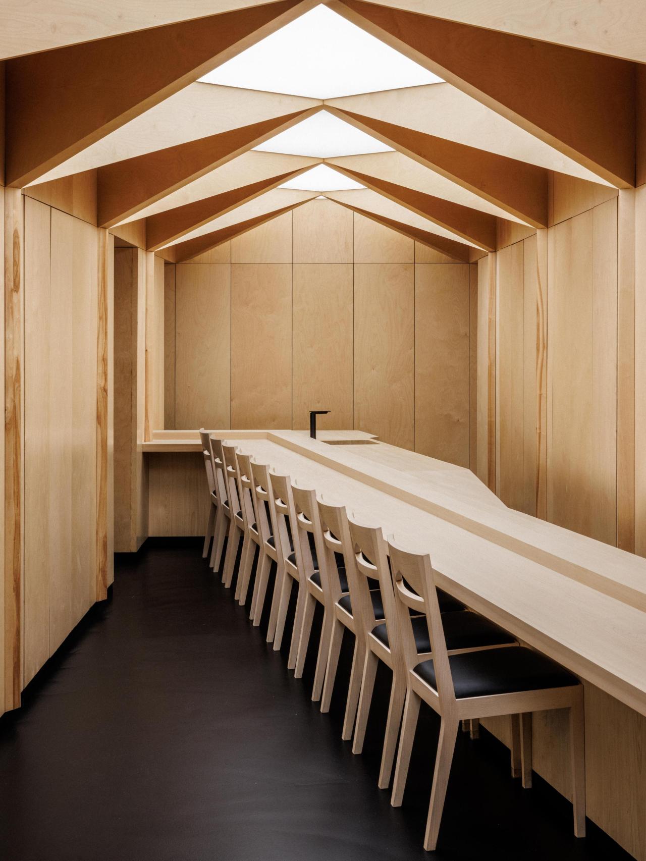 El restaurante, Sushi Shunei, ubicado en el número 3 de la calle Audran en París.