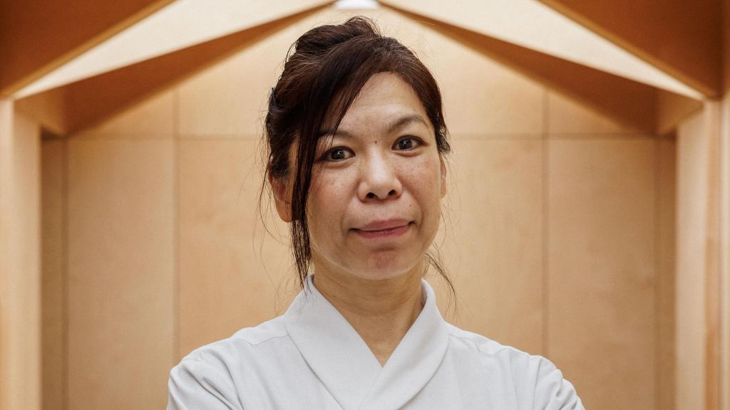 Chizuko Kimura, actual dueña del restaurante Sushi Shunei.
