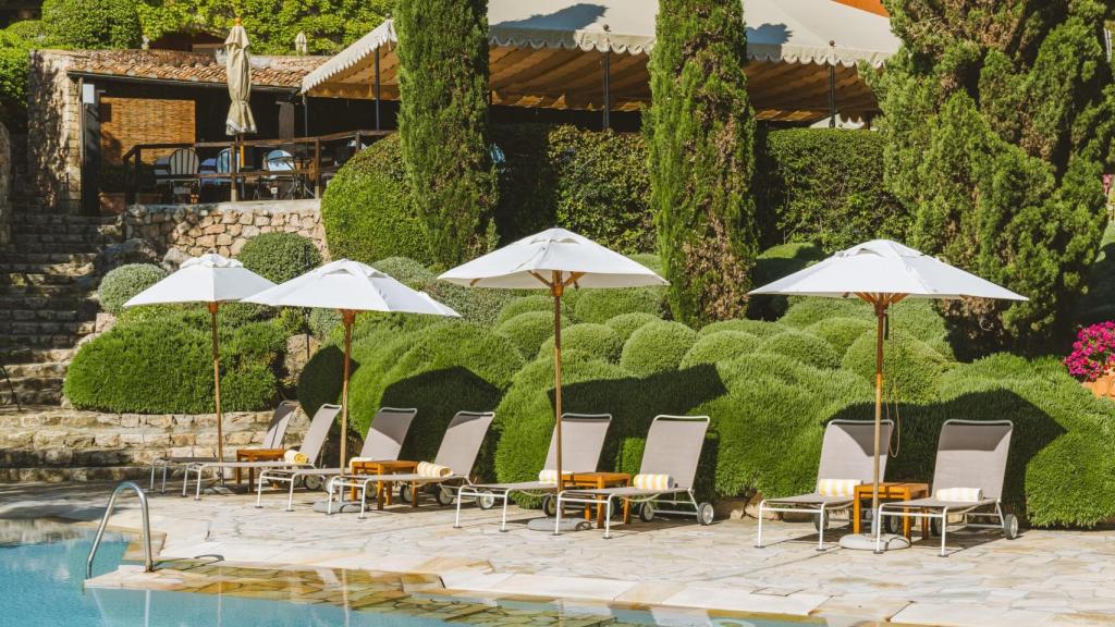 Zona de baño de Il Pellicano.