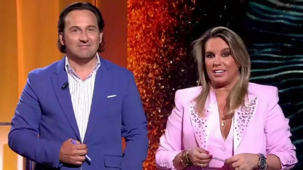 Carmen Porter e Iker Jiménez.