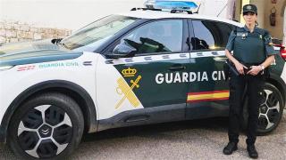 Laura en su puesto de Medina de Rioseco