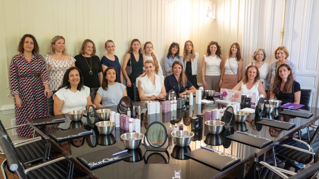Las lectoras que asistieron al taller de SkinClinic.
