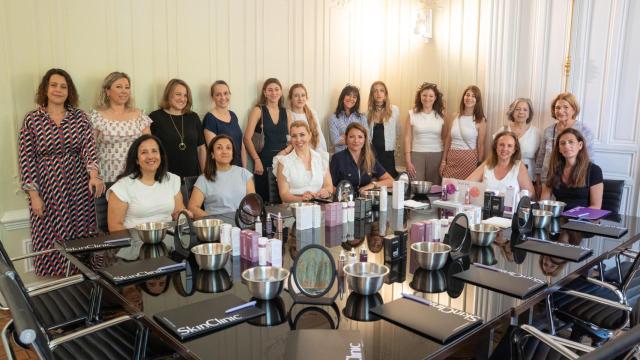 Las lectoras que asistieron al taller de SkinClinic.