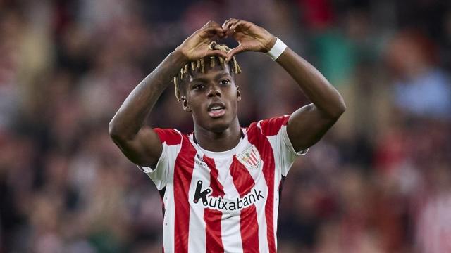 Nico Williams, con el Athletic