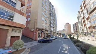 Calle Aragón, a la altura del 168.