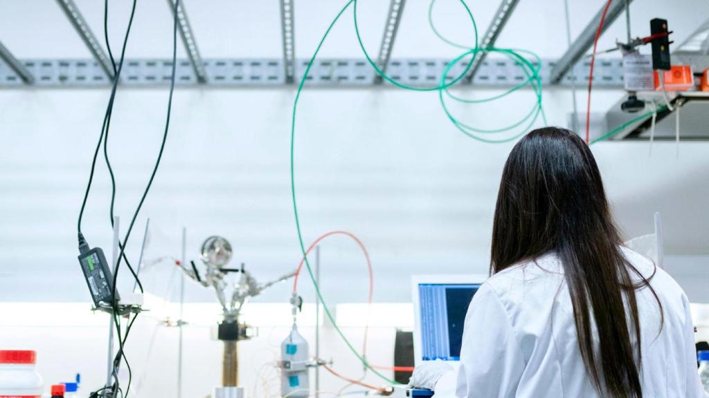 Un laboratorio canario.